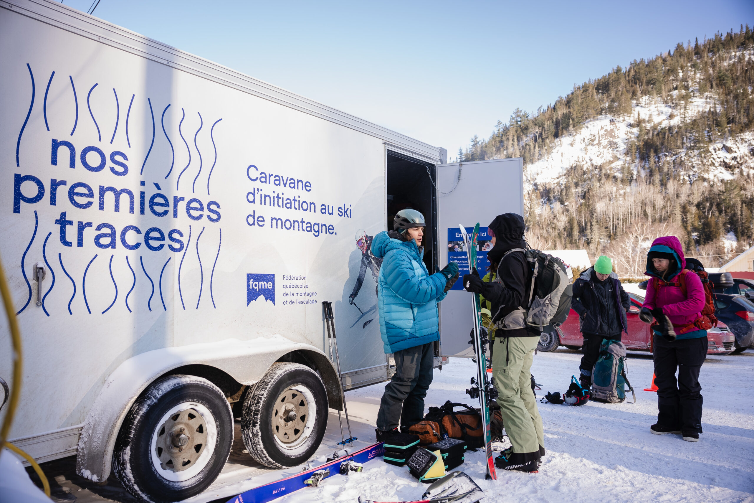 Nos premières traces initiation ski de montagne