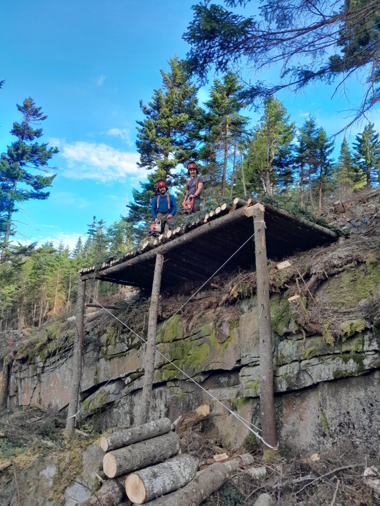 mont sainte-cecile aménagement saut