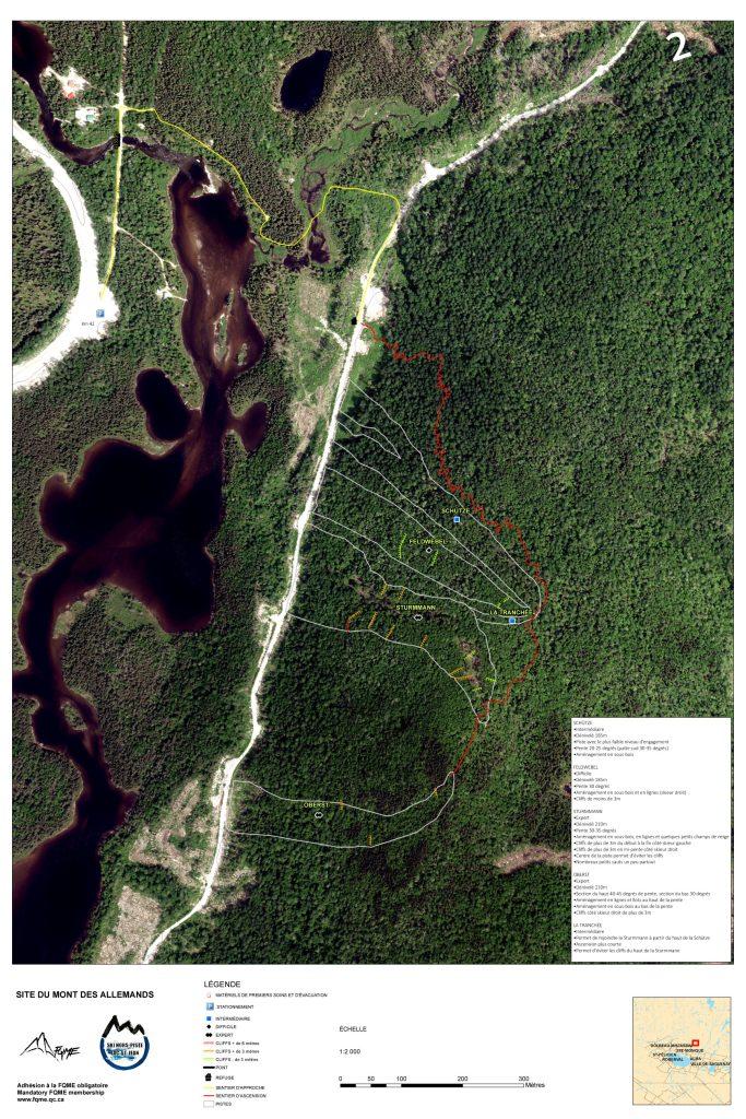 Mont des Allemands FQME Fédération Québecoise de Montagne et d'Escalade