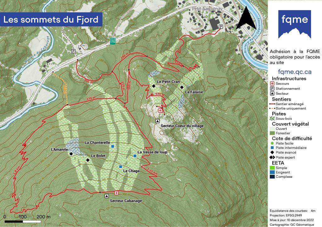 Les Sommets du Fjords (Petit Saguenay) FQME Fédération Québecoise