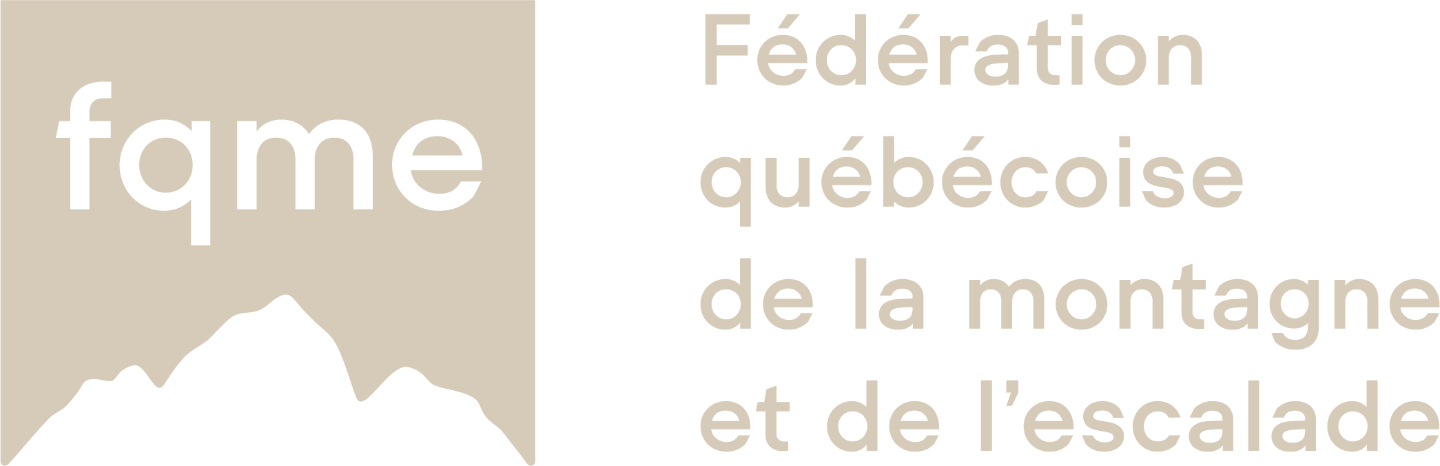 FQME : Fédération Québecoise de Montagne et d'Escalade